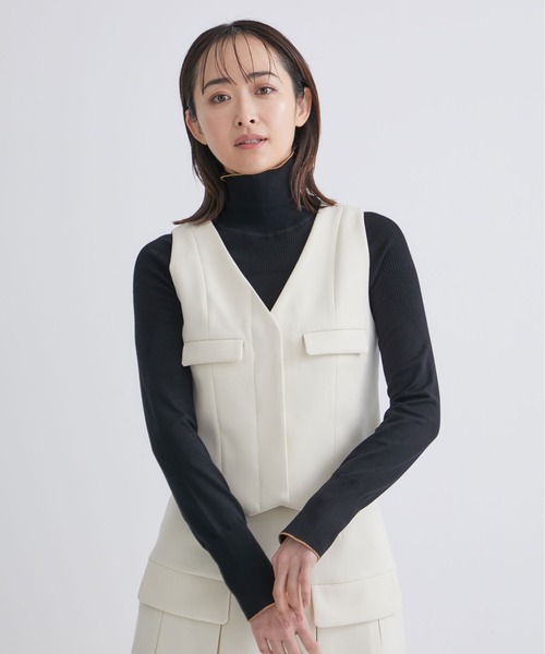 BORDERS at BALCONY（ボーダーズアットバルコニー） ベスト ジレ