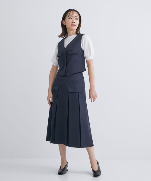 BORDERS at BALCONY（ボーダーズアットバルコニー） ベスト ジレ