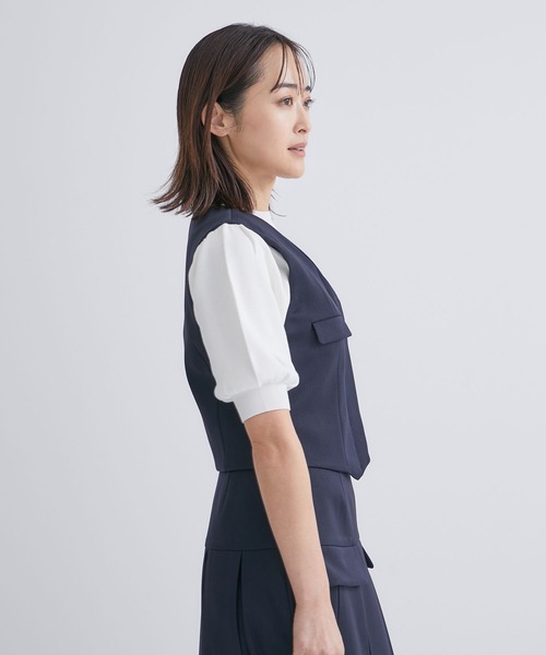 BORDERS at BALCONY（ボーダーズアットバルコニー） ベスト ジレ