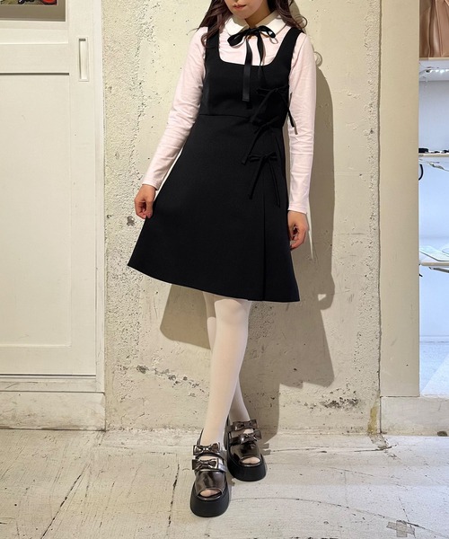 MILK（ミルク） ジャンパースカート Trio Ribbon ジャンパースカート