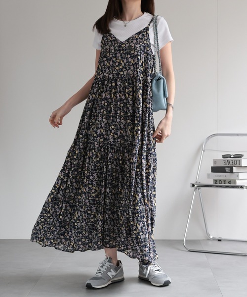 sakishimatokyo ワンピース 「多色展開」フラワープリント キャミ