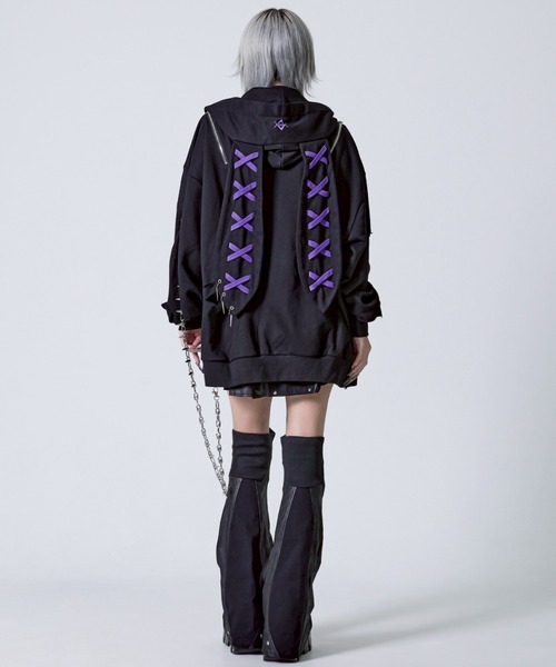 REFLEM（レフレム） パーカー 「REFLEM/レフレム」うさ耳チェーン付き