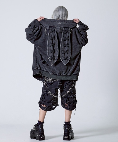 REFLEM（レフレム） パーカー 「REFLEM/レフレム」うさ耳チェーン付き