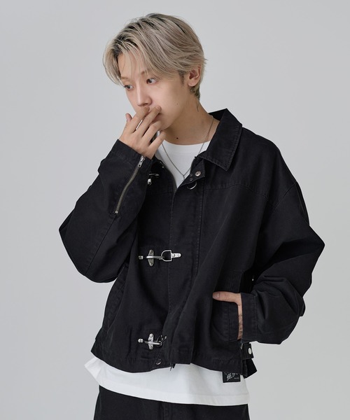 コート ジャケット 「SET-UP着用可能」ファイヤーマンショート丈ダック