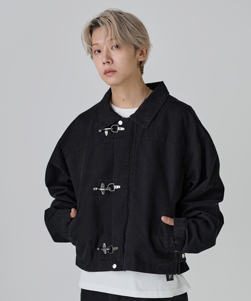 コート ジャケット 「SET-UP着用可能」ファイヤーマンショート丈ダック