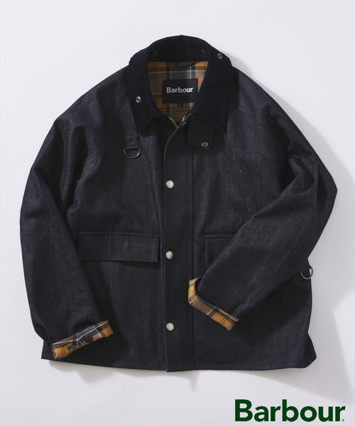 Barbour（バブアー） デニムジャケット gジャン 別注 デニム スぺイ