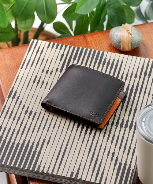 TAKEO KIKUCHI（タケオキクチ） 財布 アンティーク調レザー 2つ折り