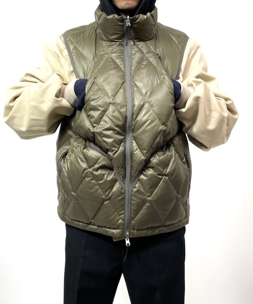 ROOP TOKYO ダウンベスト ベスト FEAT/フィート ROSE ダウンベスト