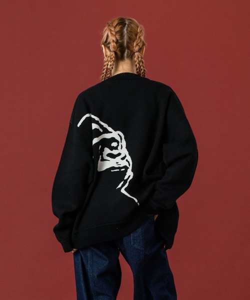 XLARGE（エクストラ ラージ） カーディガン OG KNIT CARDIGAN メンズ