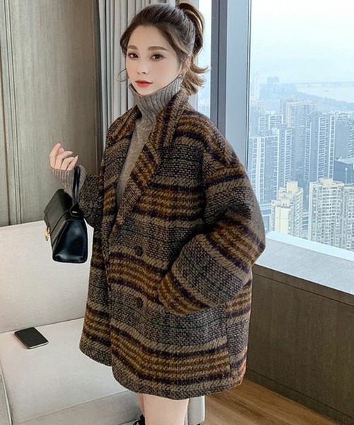 DAY CLOSET ピーコート pコート 「non-no1.2月合併号掲載/裏