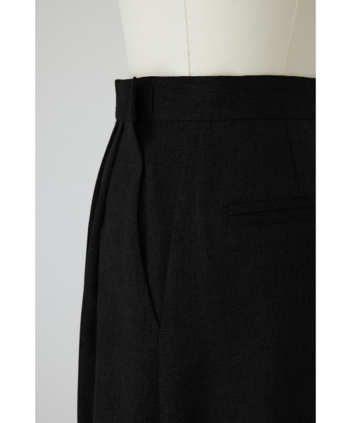 RIM.ARK スラックス パンツ Move belt tuck PT ムーブベルトタック