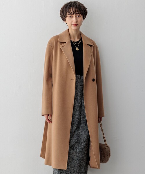 コート チェスターコート MTRカシミヤライトビーバー レディース