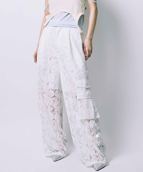 led.tokyo パンツ 「led.tokyo」POCKET LACE PANTS/ポケットレース