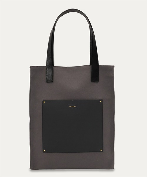 CULLNI（クルニ） トートバッグ Leather Pocket Canvas Tote メンズ