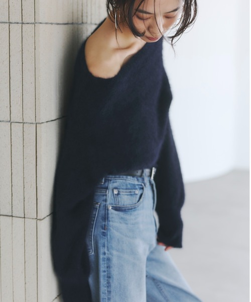 anuans（アニュアンス） ニット セーター ラクーンフォックス