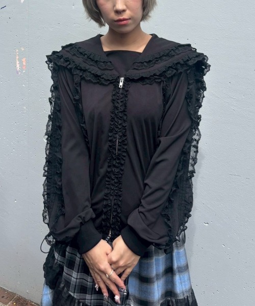 Candy Stripper（キャンディーストリッパー） ブルゾン アウター FRILL