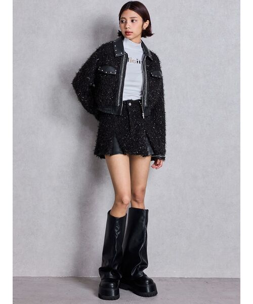 GYDA（ジェイダ） ブーツ GDカバールーズシルエットブーツ レディース