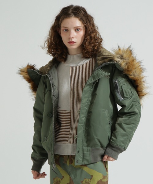 AVIREX（アヴィレックス） ミリタリージャケット モッズコート 「WOMAN