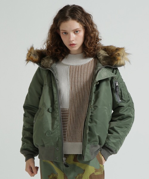 AVIREX（アヴィレックス） ミリタリージャケット モッズコート 「WOMAN