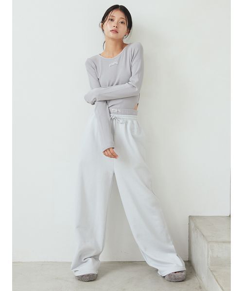 gelato pique（ジェラートピケ） パジャマ ルームウェア 裏毛ロング