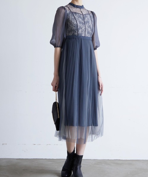 Dorry Doll（ドリードール） ドレス チュールプリーツ パーティー