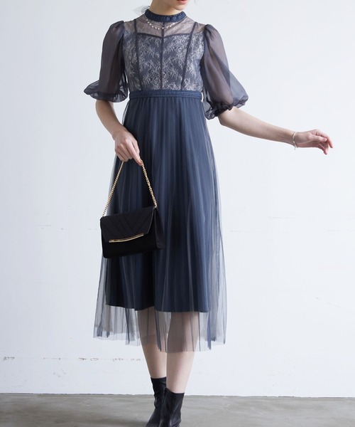 Dorry Doll（ドリードール） ドレス チュールプリーツ パーティー