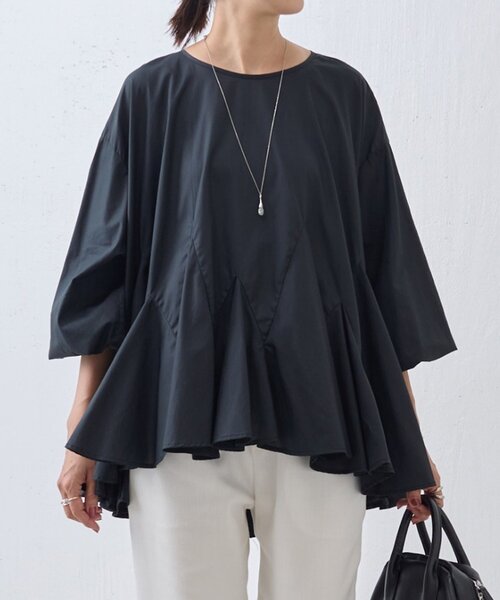 BEARDSLEY（ビアズリー） ブラウス シャツ 花びらフレアーブラウス