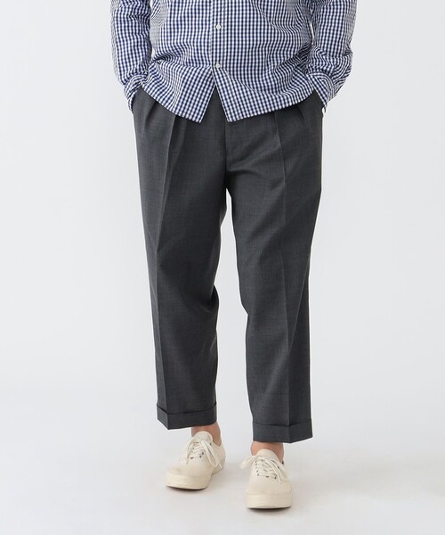 BEAMS+（ビームスプラス） パンツ BEAMS PLUS / 2プリーツ トロピカル