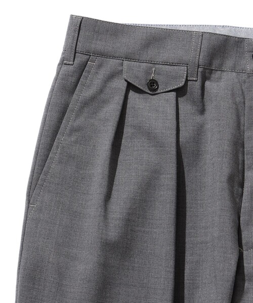 BEAMS+（ビームスプラス） パンツ BEAMS PLUS / 2プリーツ トロピカル