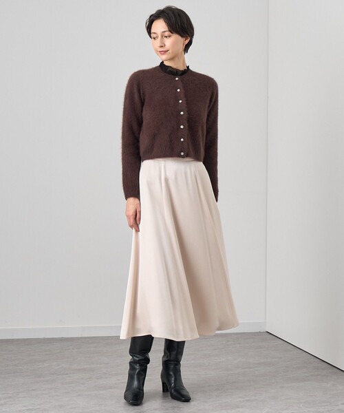 ANAYI（アナイ） カーディガン フラッフィアソート釦ショート