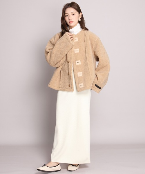 ムートンコート ボアコート 「シーズン最終値下げ」2WAYリバーシブル