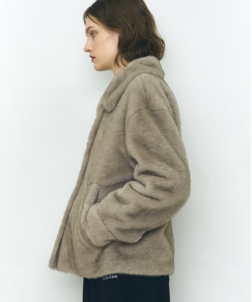 iuui♡Muel Chic リップミンクコート ブラウン Muel Chic（ミュエル