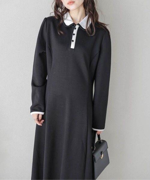 ワンピース バイカラーポロワンピース : ZOZOTOWN Yahoo!店 - 通販