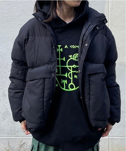 Chikashitsu+（チカシツプラス） ダウンジャケット ダウン メンズ