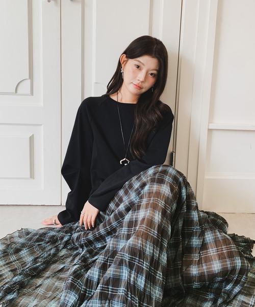 スカート チュールチェックスカート : ZOZOTOWN Yahoo!店 - 通販