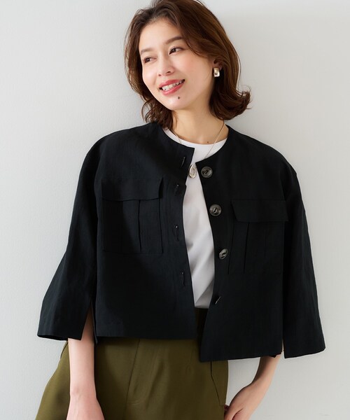 UNTITLED（アンタイトル） ジャケット ノーカラージャケット