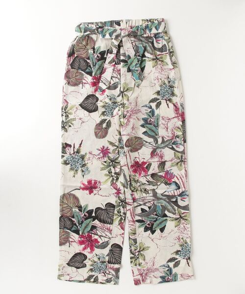 Dream garden（ドリームガーデン） パンツ 0's 花柄プリントワイド