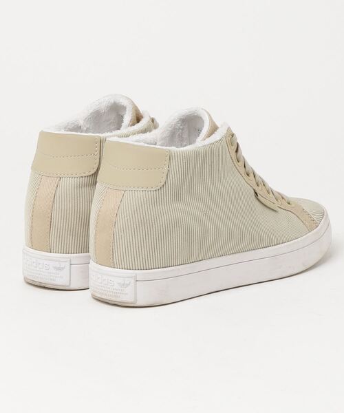 adidas（アディダス） ハイカットスニーカー 23cm ベージュ レディース