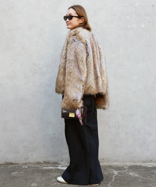 Deuxieme Classe（ドゥーズィエムクラス） コート アウター *Jane Fur