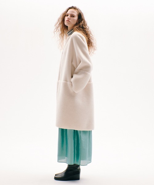 allureville（アルアバイル） リバーシブルボアコート レディース