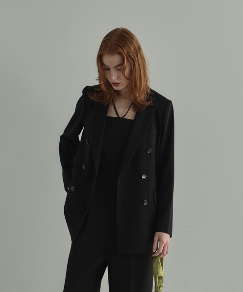 ANDRESD ジャケット テーラードジャケット ピークドラペルジャケット