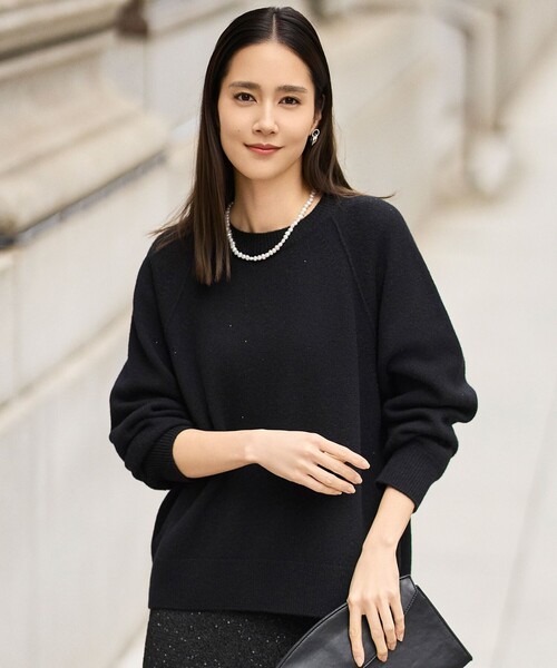 自由区（ジユウク） ニット セーター ウールカシミヤブレンド