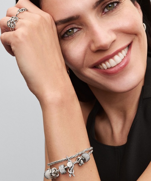 PANDORA（パンドラ） チャーム インフィニティ ノット シルバー