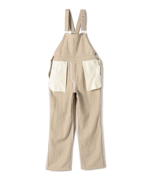 SHIPS（シップス） サロペット オーバーオール 「手洗い可能」麻