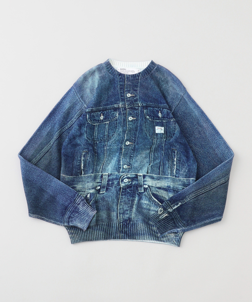 DAIRIKU（ダイリク） セーター ニット Tuck In Denim Transcription