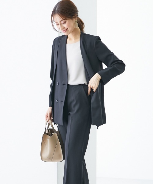 7days Life Styling セットアップ 「洗える」2WAYダブルブレスト