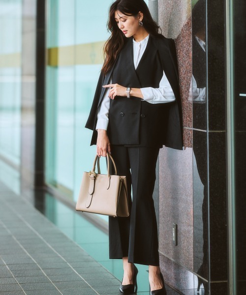 7days Life Styling セットアップ 「洗える」2WAYダブルブレスト