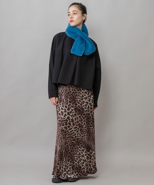 Munich（ミューニック） マフラー ストール フェイクファーショート