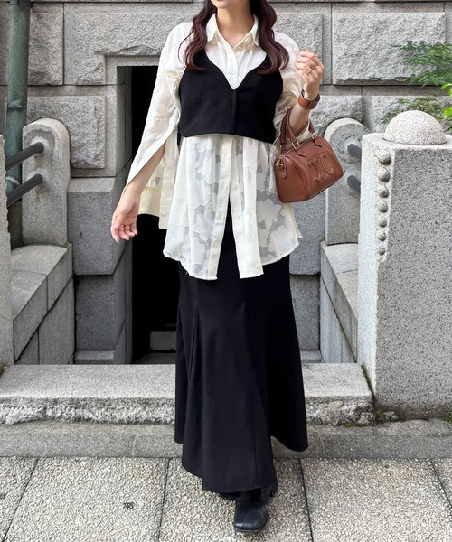 mily bilet ブラウス シャツ 「mily bilet」ワンランク上の夏スタイル