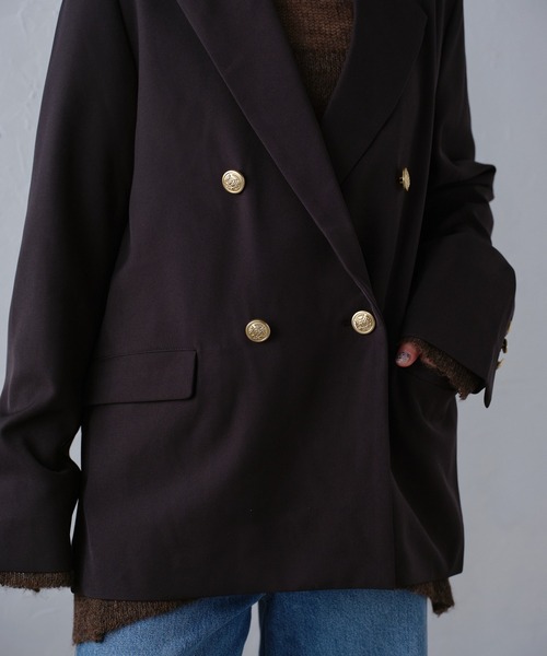 r.（アールドット） ジャケット テーラードジャケット 金ボタン